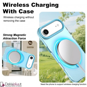 Imak smūgiams atsparus dėklas su magsafe - mėlynas (Apple Iphone Air) Imak smūgiams atsparus dėklas su magsafe - mėlynas (Apple Iphone Air)